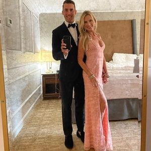 NWT Lovers + Friends Leela Gown Revolve Maxi Dress